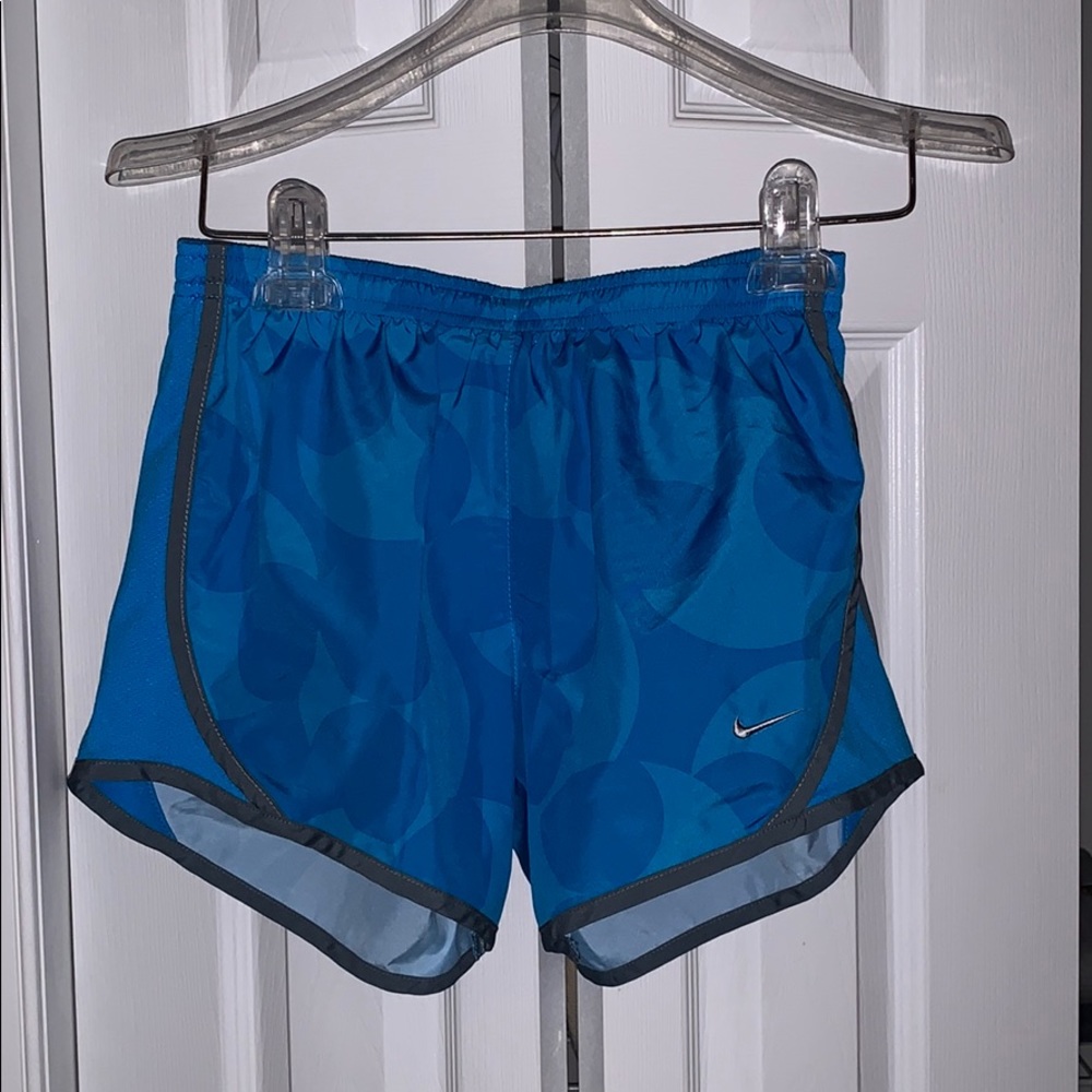 Girls Blue nike shorts size L